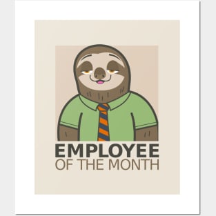 Employee of the Month Posters and Art